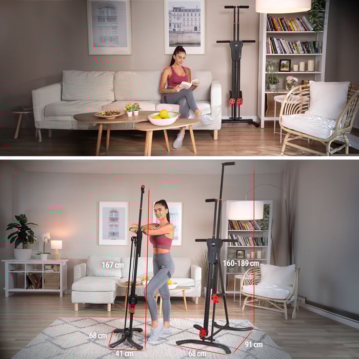 Arrampicatore verticale HS-CM200 dotato di sistema di piegatura