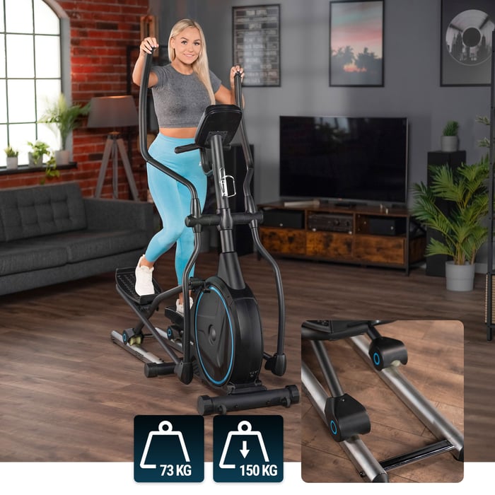 Sistema di trazione anteriore nel cross trainer HS-160CF Stage
