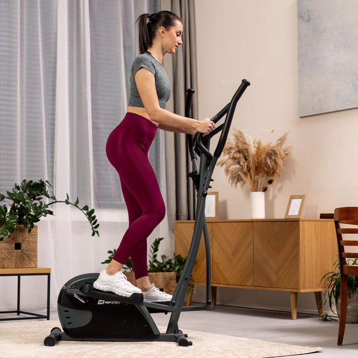 Sensori di polso tattili nell'orbitrek magnetico HS-003C Focus grigio