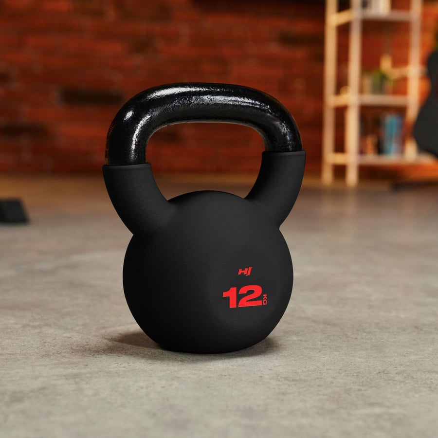 Kettlebell żeliwny 12kg HS-IB01 - 7