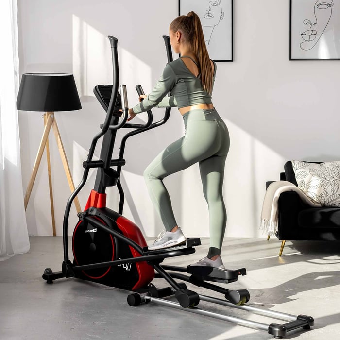 Sensori di impulso nell'ellittica elettromagnetica HS-095CF Prizm