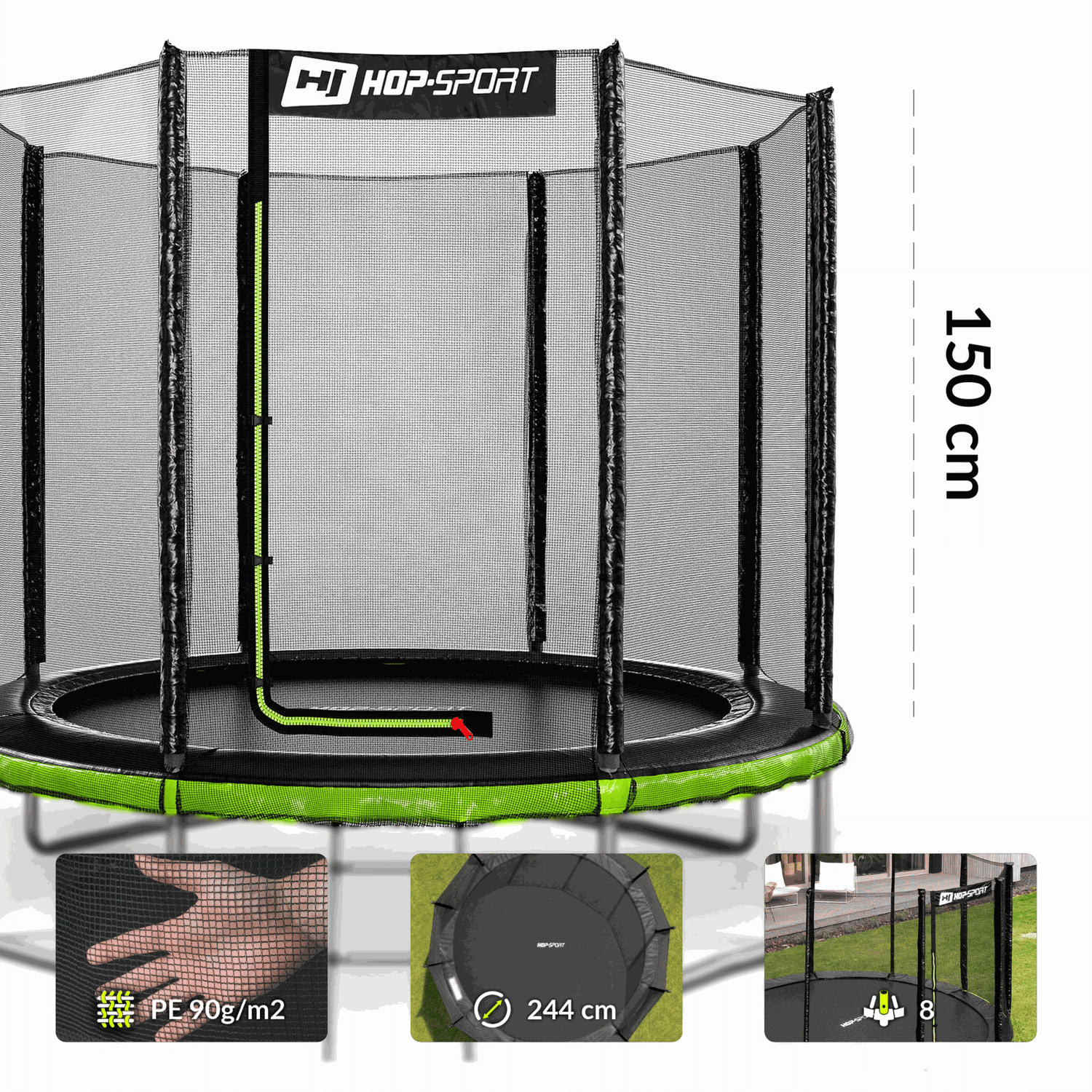 Rete esterna per trampolino 8FT HS-TON008Z
