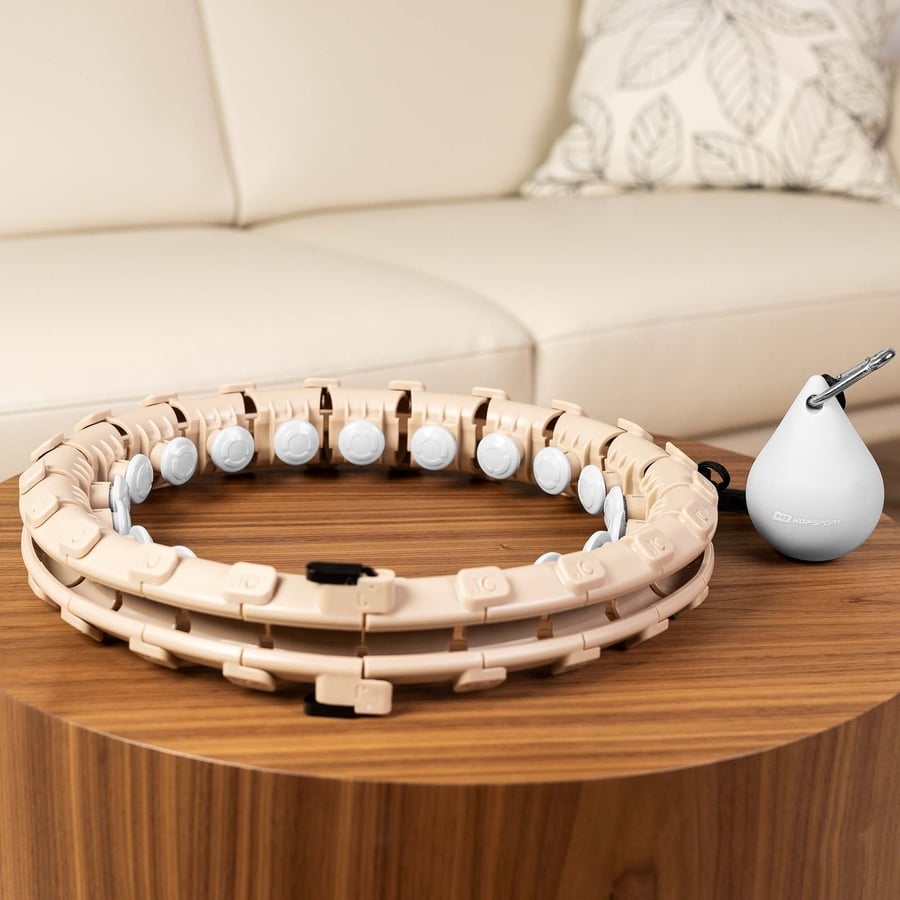 Hula Hoop Beżowe NOWE - 3