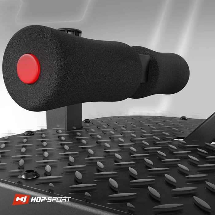 dettaglio delle schiume protettive nella macchina per squat HS-2010SM