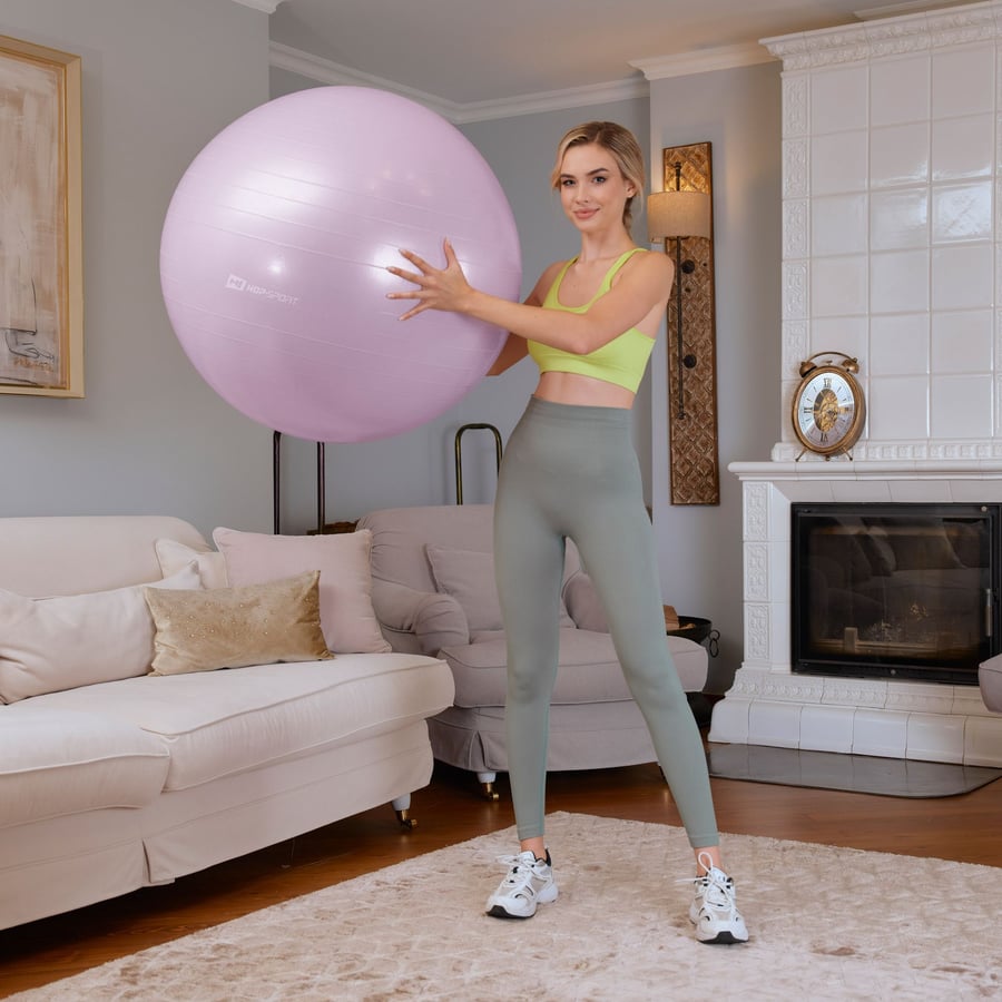 Yoga ball 85cm HS-R085YB - viol - 1