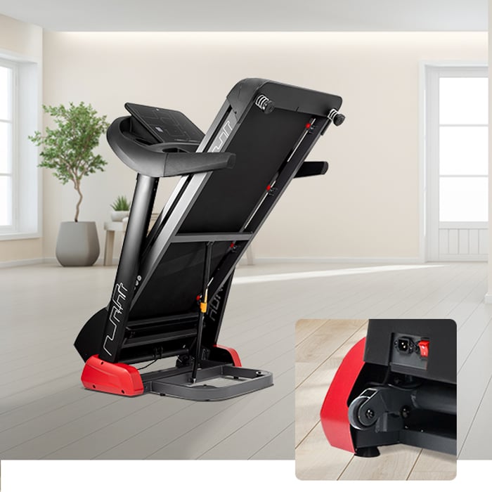 Tapis roulant Hop-Sport HS-3500LB Runair dotato di sistema di piegatura e trasporto