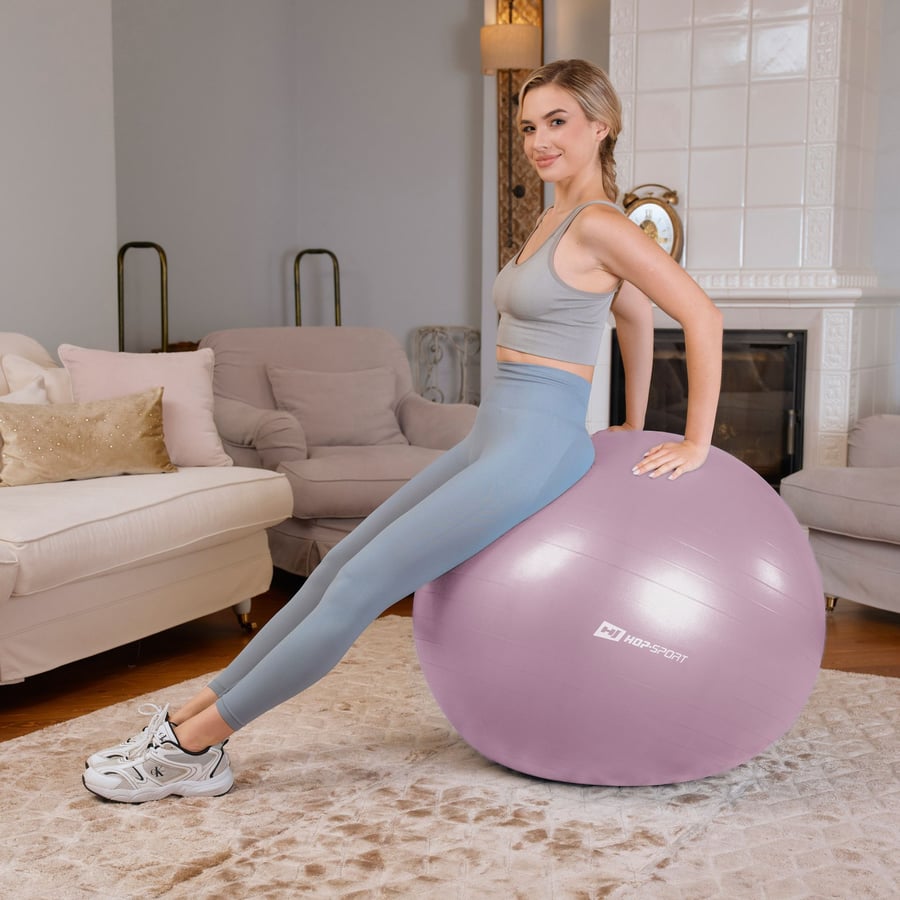 Yoga ball 85cm HS-R085YB - viol - 3