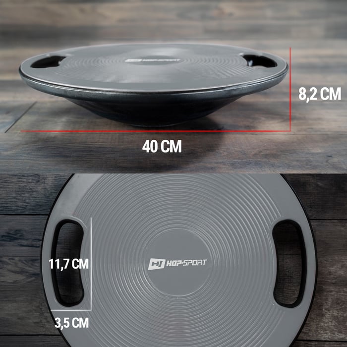 dimensioni del disco di bilanciamento grigio del marchio Hop-Sport