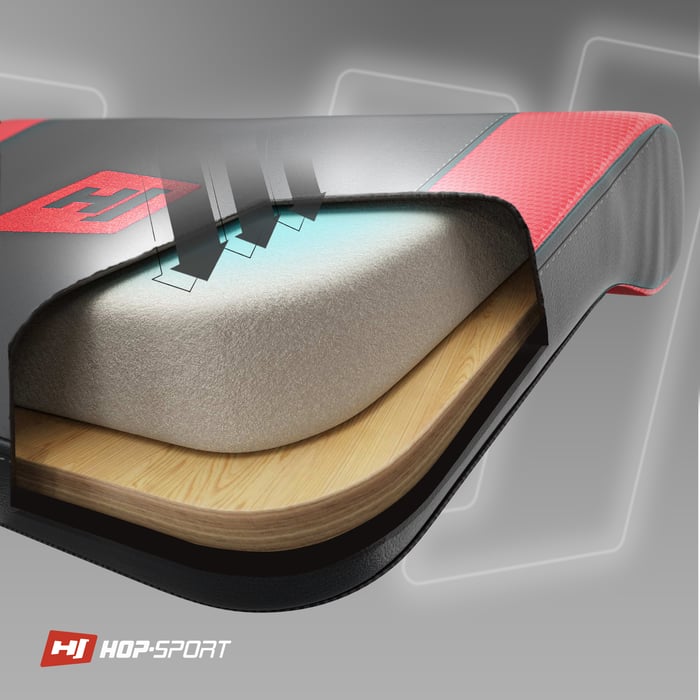 Sezione del supporto nell'attrezzatura sportiva del marchio Hop-sport