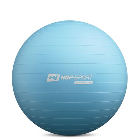 Piłka fitness 65cm - blue mist - 1