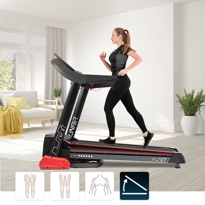 Tapis roulant Hop-Sport HS-3500LB Runair dotato di regolazione dell'inclinazione del nastro da corsa