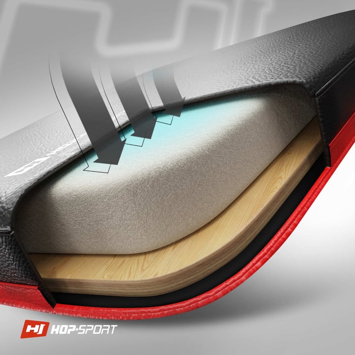 Sezione del sedile degli attrezzi sportivi Hop-sport