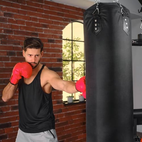 Come appendere un sacco da boxe