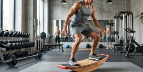 Esercizi con tavola propriocettiva - Come usare la tua balance board a casa