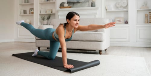 Pilates a casa per principianti: 10 minuti al giorno