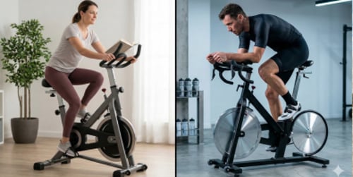 Differenza tra cyclette e spin bike. Come scegliere tra le due opzioni?