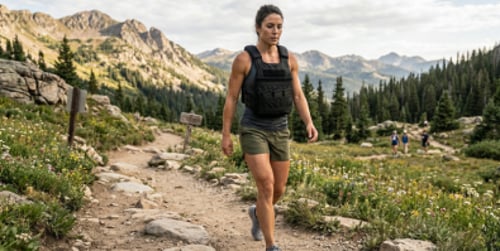 Camminare con giubbotto zavorrato - Perdi peso e tonifica le tue gambe