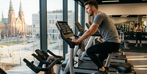 Allenarsi con la cyclette - trasforma il tuo salotto nella tua palestra personale