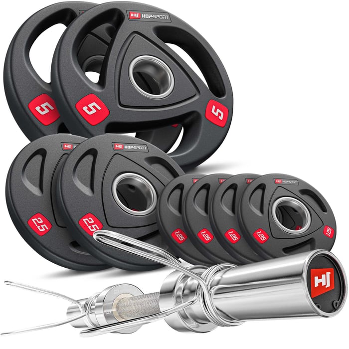 Manubrio olimpico marca Hop-Sport