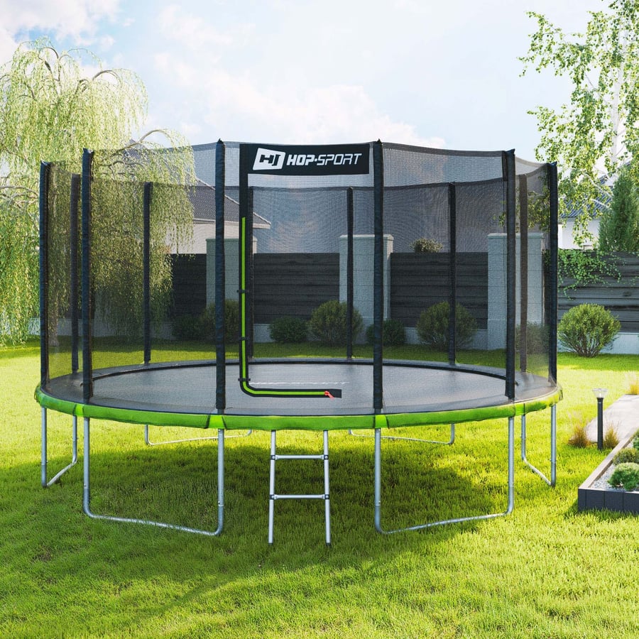 Trampolina 14FT z siatką zewnęt - 10