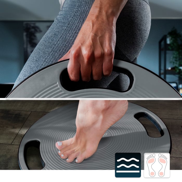 disco di bilanciamento grigio del marchio Hop-Sport