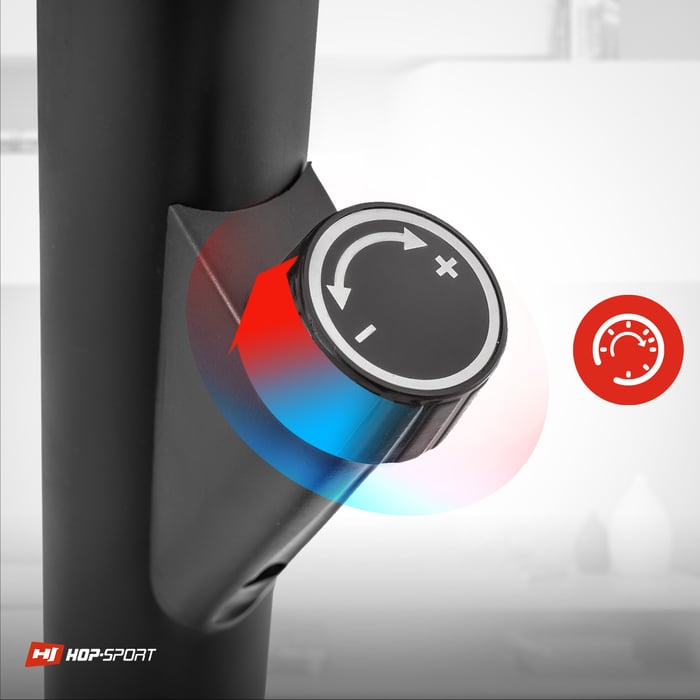 Bicicletta da allenamento HS-010H Rio turchese dotata di una manopola di regolazione continua della resistenza