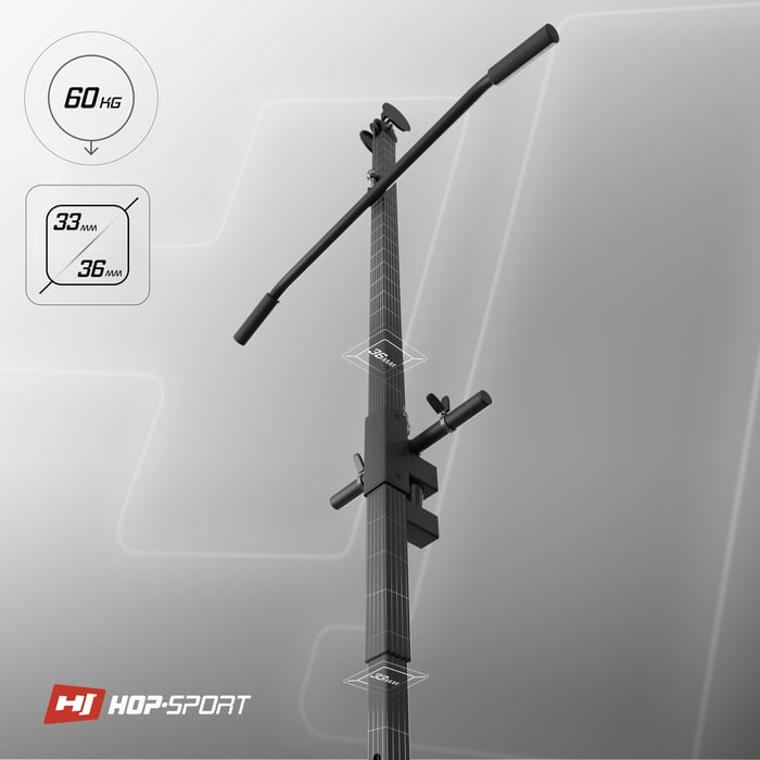 Struttura solida della lat machine per panche da allenamento Hop-sport