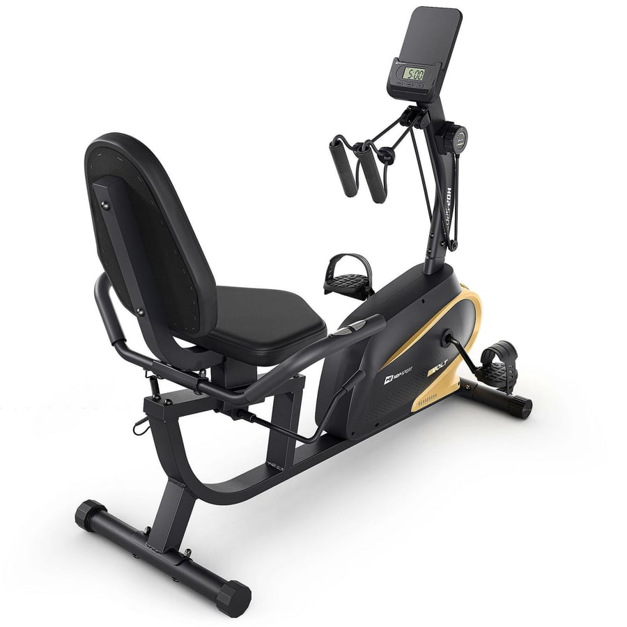 Rower leżący HS-045L Volt Złoty