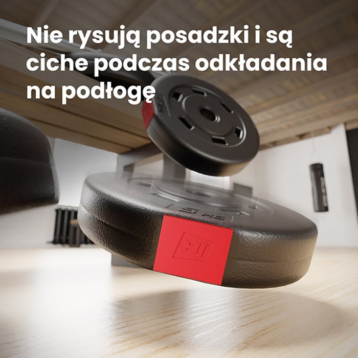 Pesi bituminosi Hop-Sport, non graffiano il pavimento