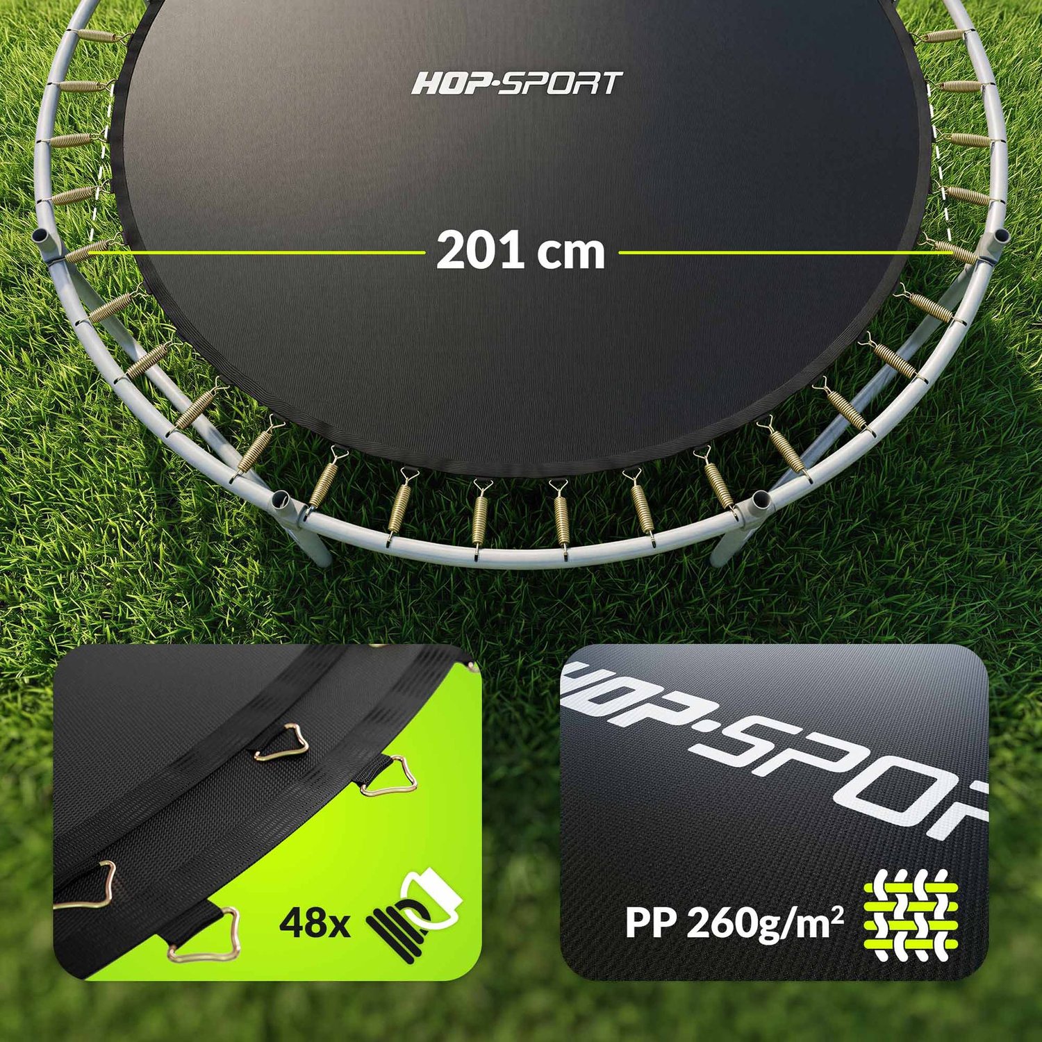 Tappetino per trampolino 244 cm / 8 FT - HS-JM008DZ