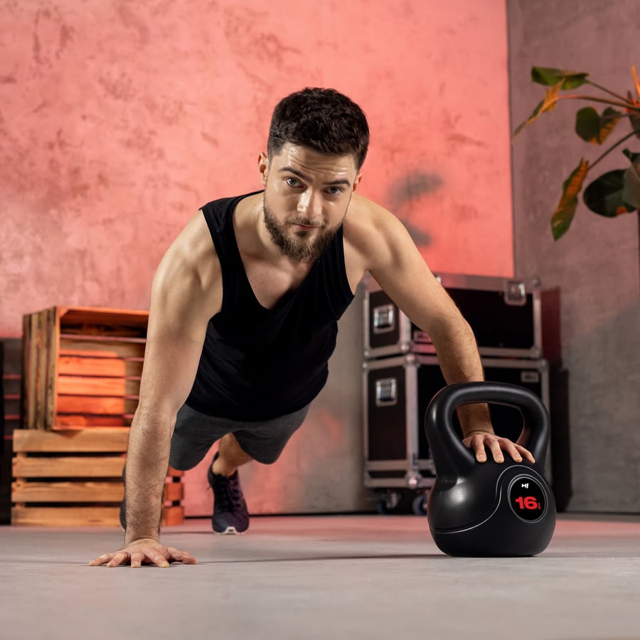 Cement kettlebell 16kg HS-PB016 - 3
