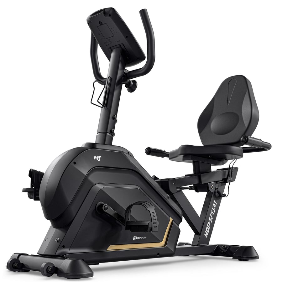 Bicicletta reclinata elettromagnetica HS-120L Ravel nero