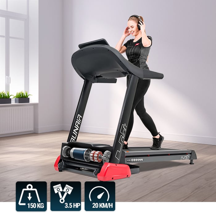 Tapis roulant Hop-Sport HS-3500LB Runair dotato di motore da 3.5HP