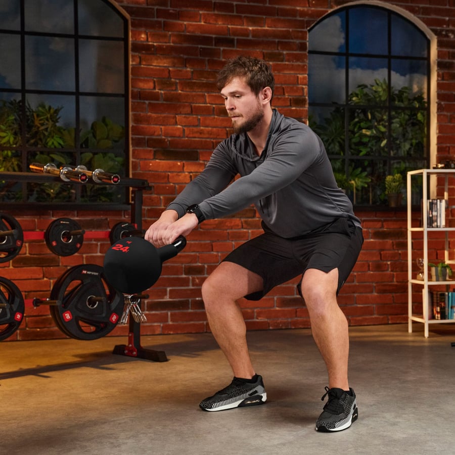 Kettlebell żeliwny 24kg HS-IB02 - 2