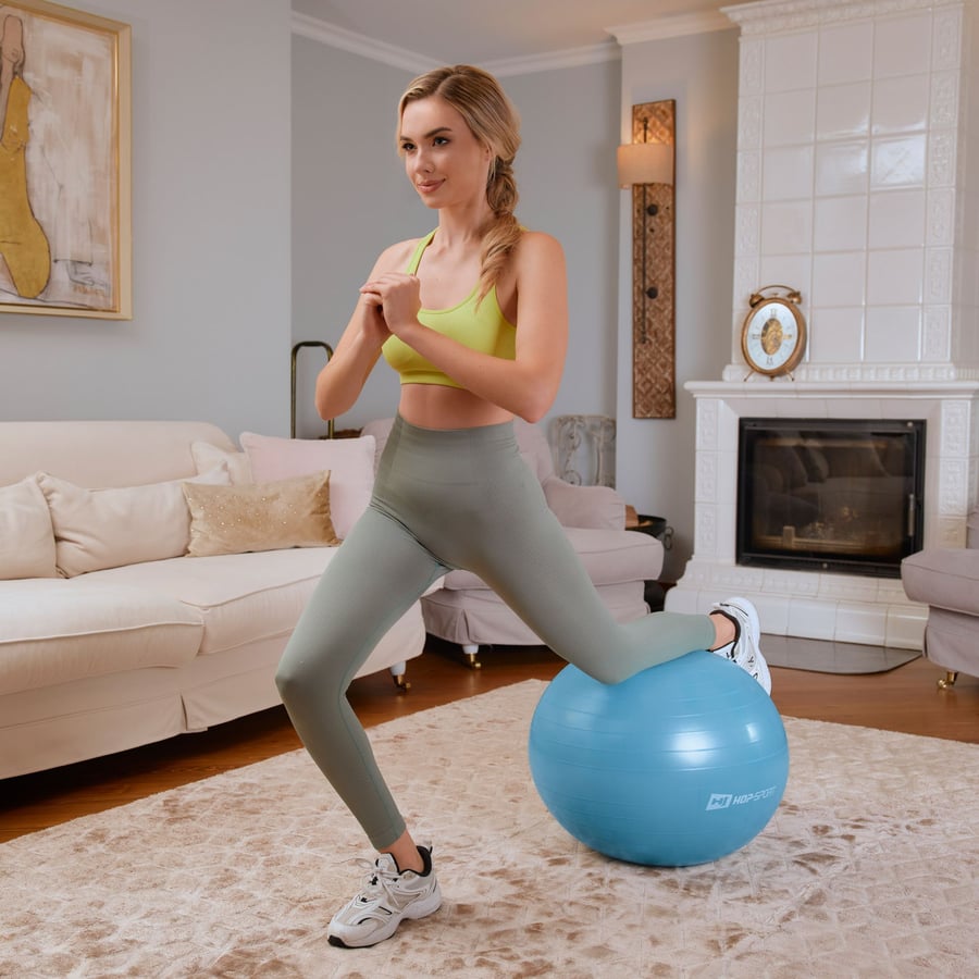 Yoga ball 45cm HS-R045YB - blue - 2