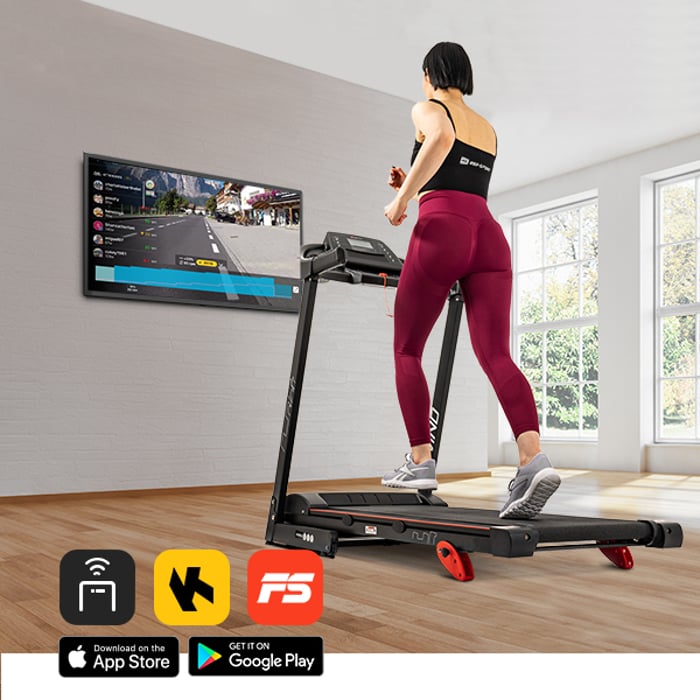 computer del tapis roulant Hop-Sport HS-1000LB Wind compatibile con applicazioni mobili