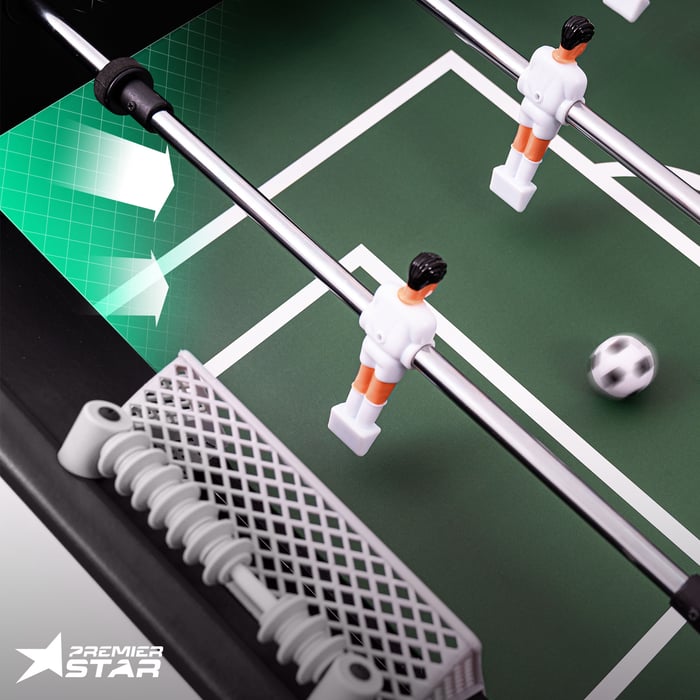 Calcio balilla Corner ha angoli del campo di gioco profilati