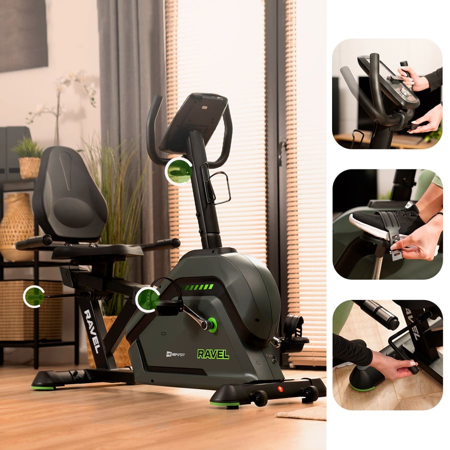 Rower leżący HS-120L Ravel - Gr - 3