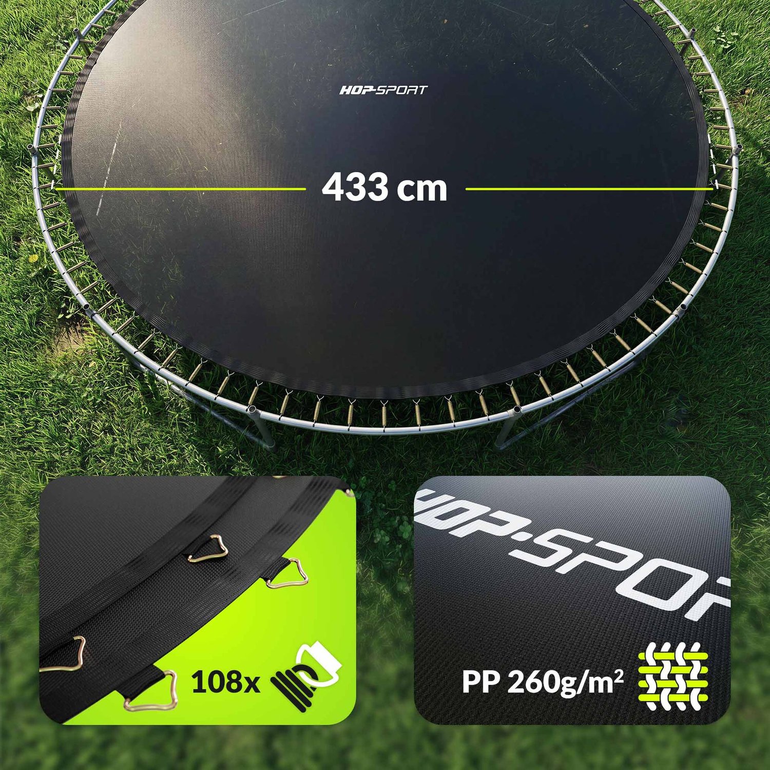 Tappetino per trampolino 488 cm / 16 piedi - HS-JM016DZ