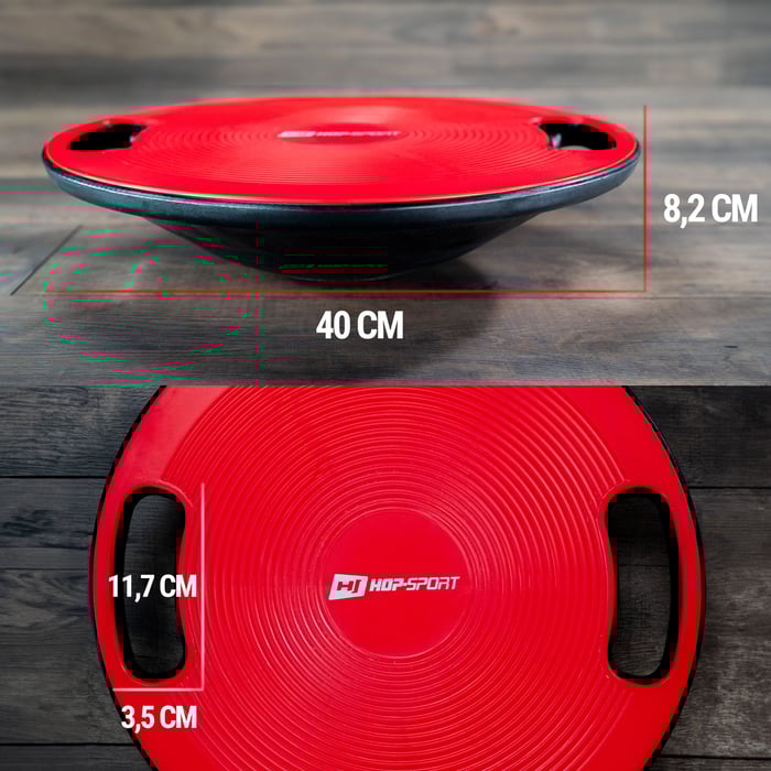 piattaforma di bilanciamento rossa del marchio Hop-Sport