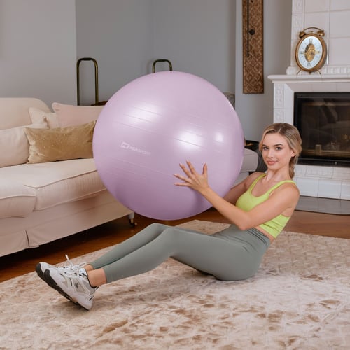 Yoga ball 85cm HS-R085YB - viol
