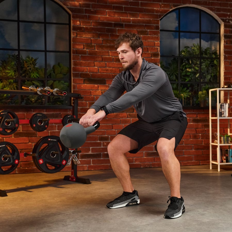 Odważnik kettlebell żeliwny 16k - 8