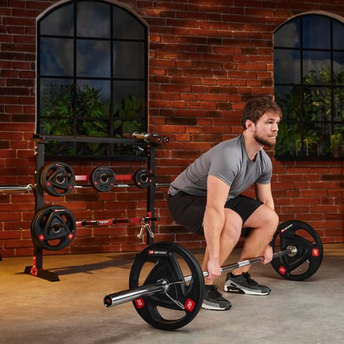 Gryfy oraz obciążenia olimpijsk