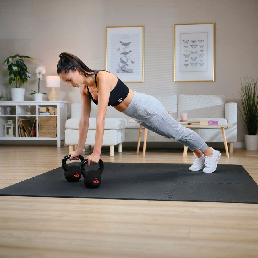 Kettlebell żeliwny 10kg HS-IB01 - 6